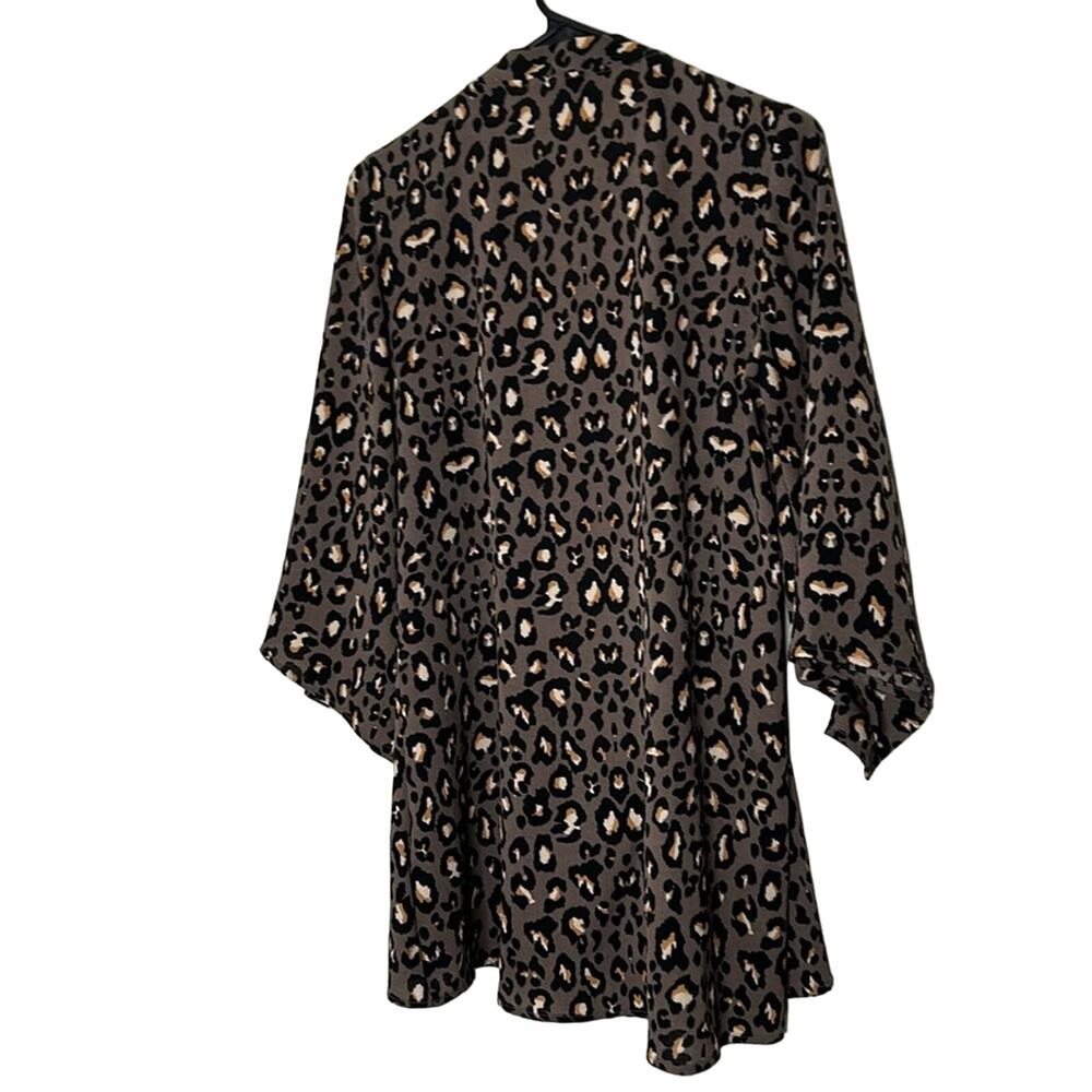 Leopard Kimono Size Small by Adrienne - Picture 2 of 6